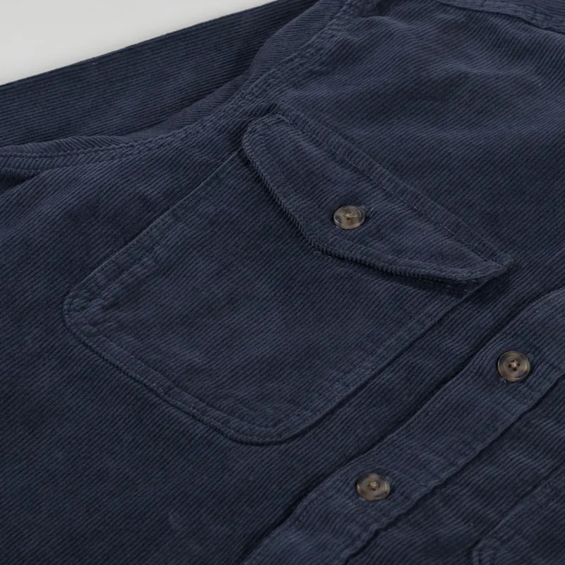 Patagonia Corduroy Shirt Smolder Blue-5