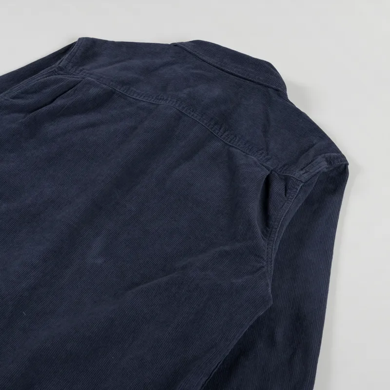 Patagonia Corduroy Shirt Smolder Blue-3