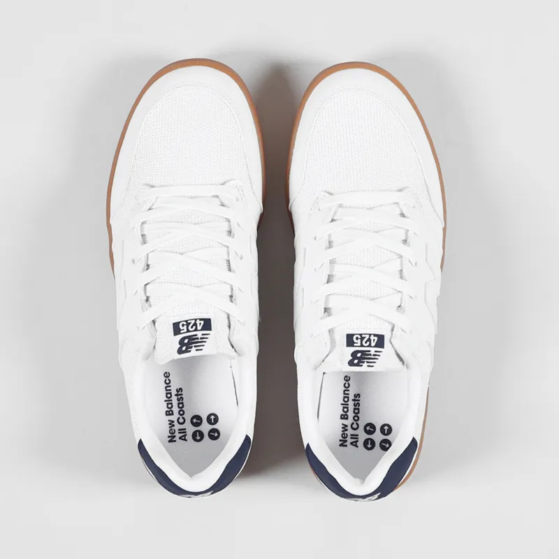 New Balance All Coasts 425 Shoes White Gum-6