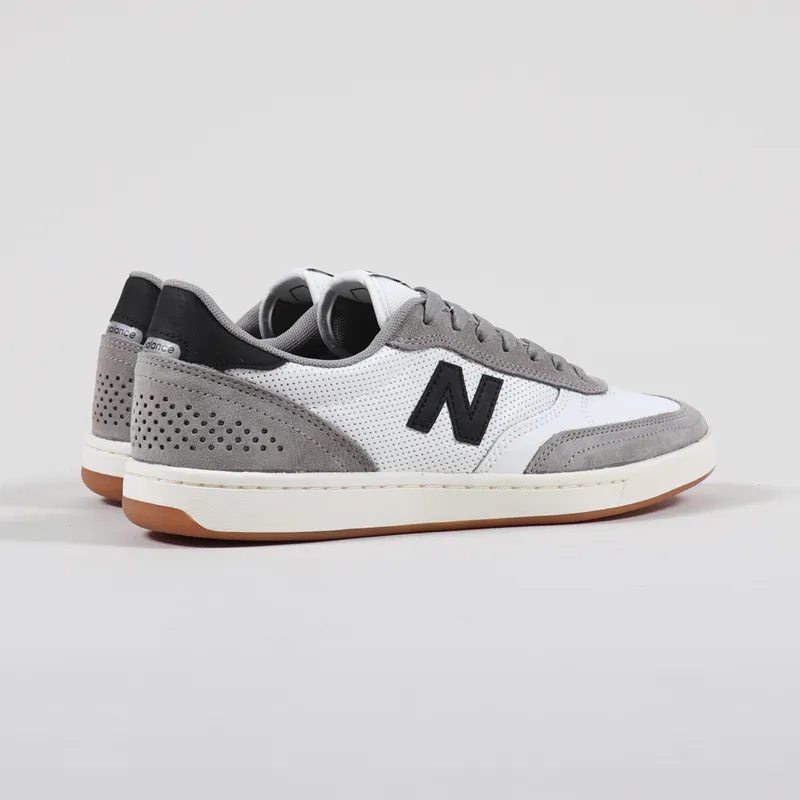 New Balance Numeric 440 Shoes Munsell White Grey-2
