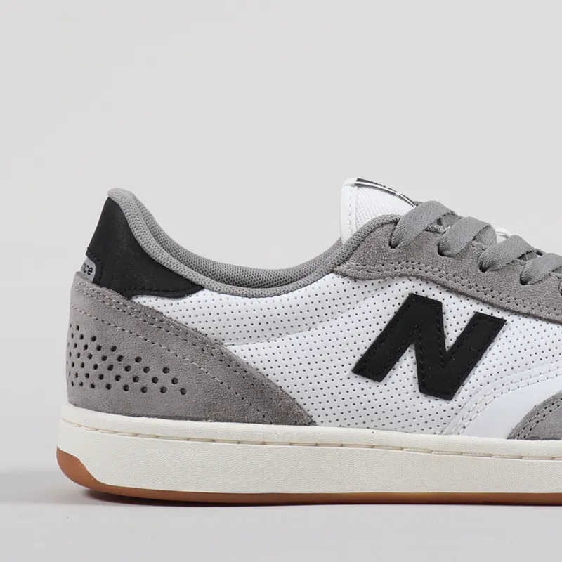 New Balance Numeric 440 Shoes Munsell White Grey-5