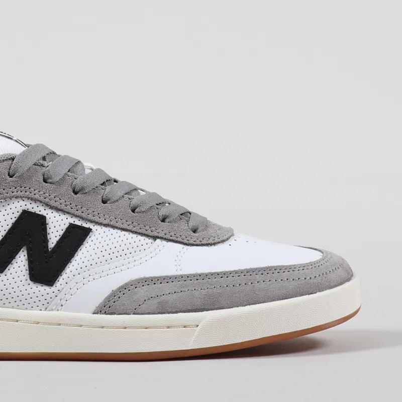 New Balance Numeric 440 Shoes Munsell White Grey-6
