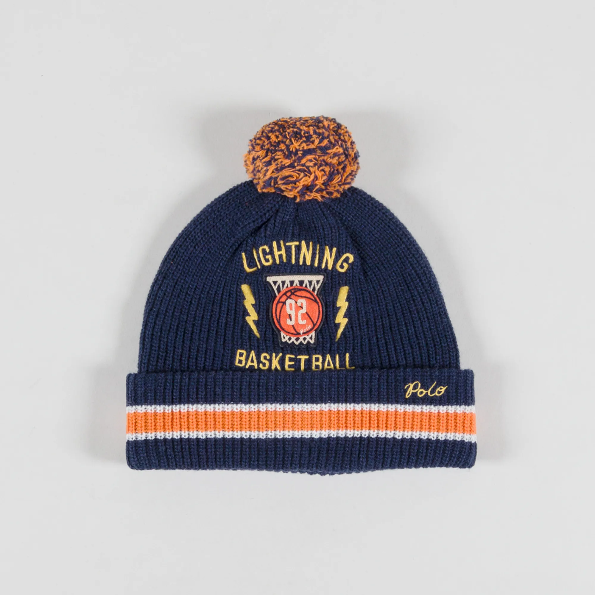 Bobble Hat Ralph Lauren Hat Beanie POLO RALPH LAUREN Polo Bear Pom