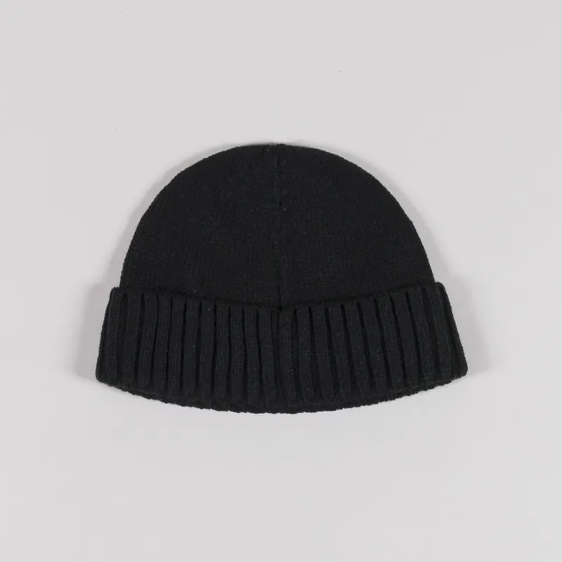 Snow Peak Knit Cap Black-1