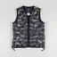 Taion Military V-Neck W-Zip Down Vest Paint Camo