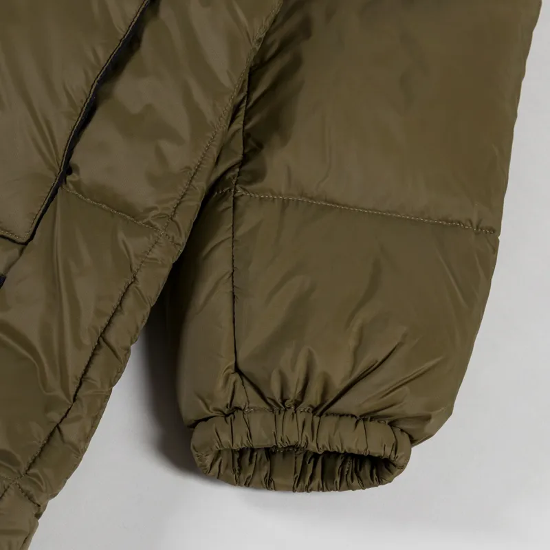 Taion Womens Mountain Packable Volume Down Coat Olive-11