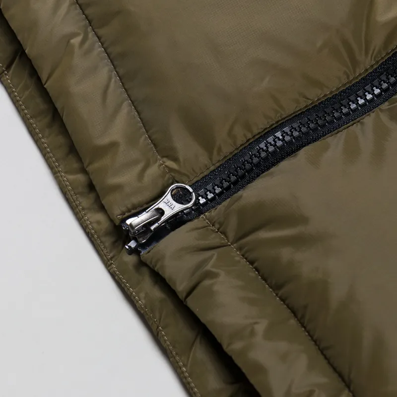 Taion Womens Mountain Packable Volume Down Coat Olive-9