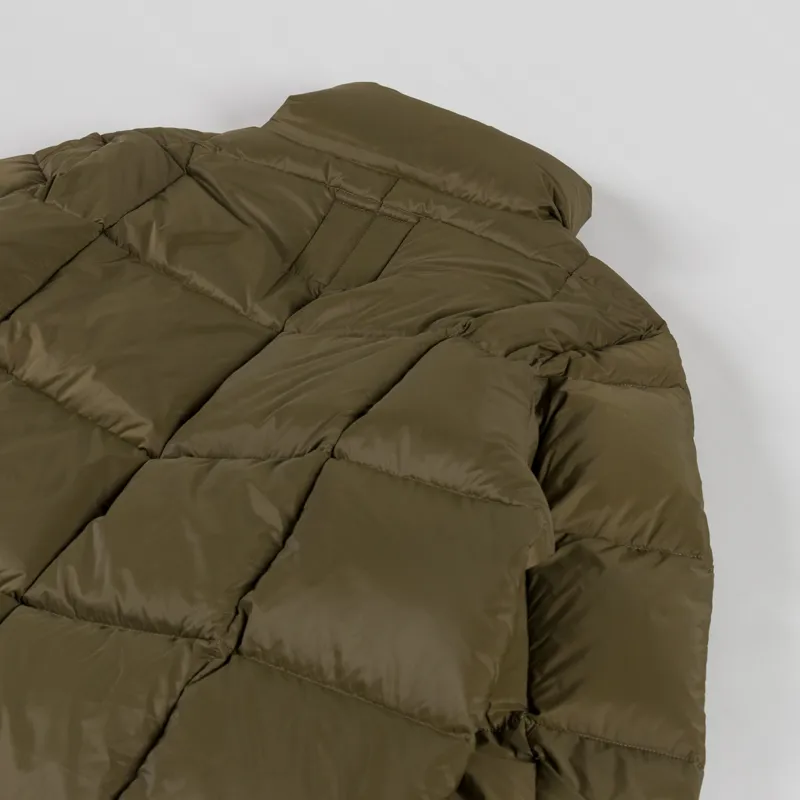 Taion Womens Mountain Packable Volume Down Coat Olive-5