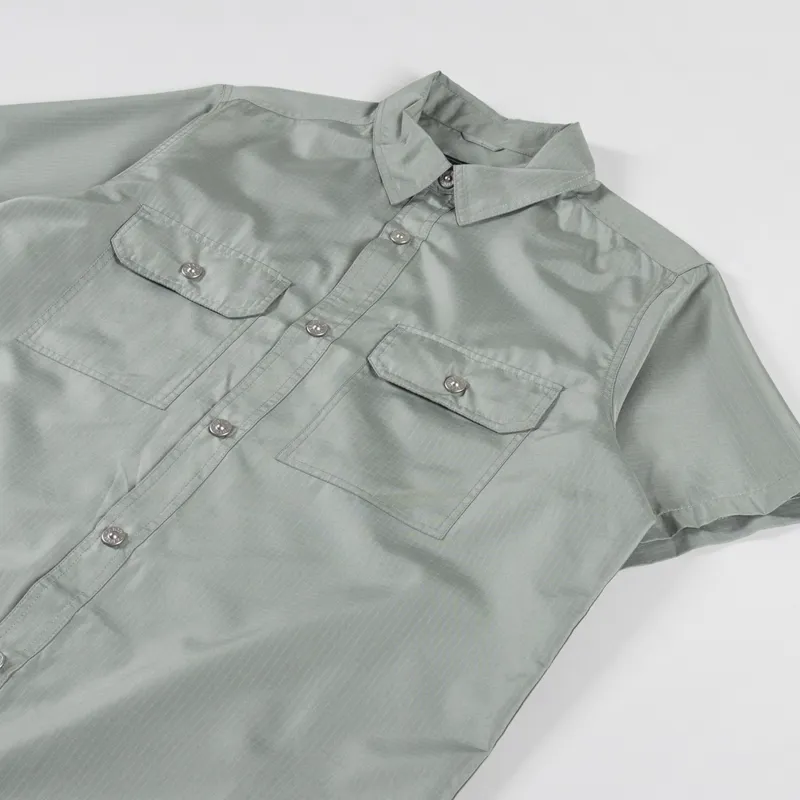 Taion Military Half Sleeve Shirt Sage-2
