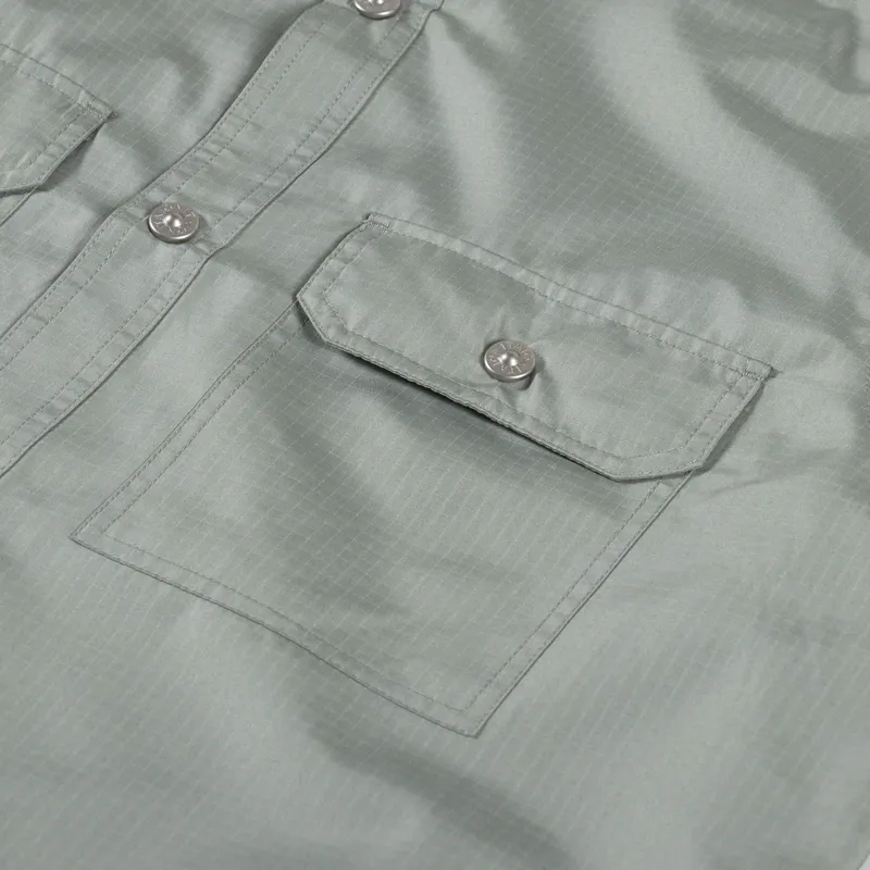 Taion Military Half Sleeve Shirt Sage-4