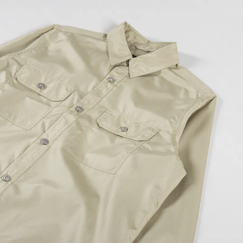 Taion Military Long Sleeve Shirt Cream-2