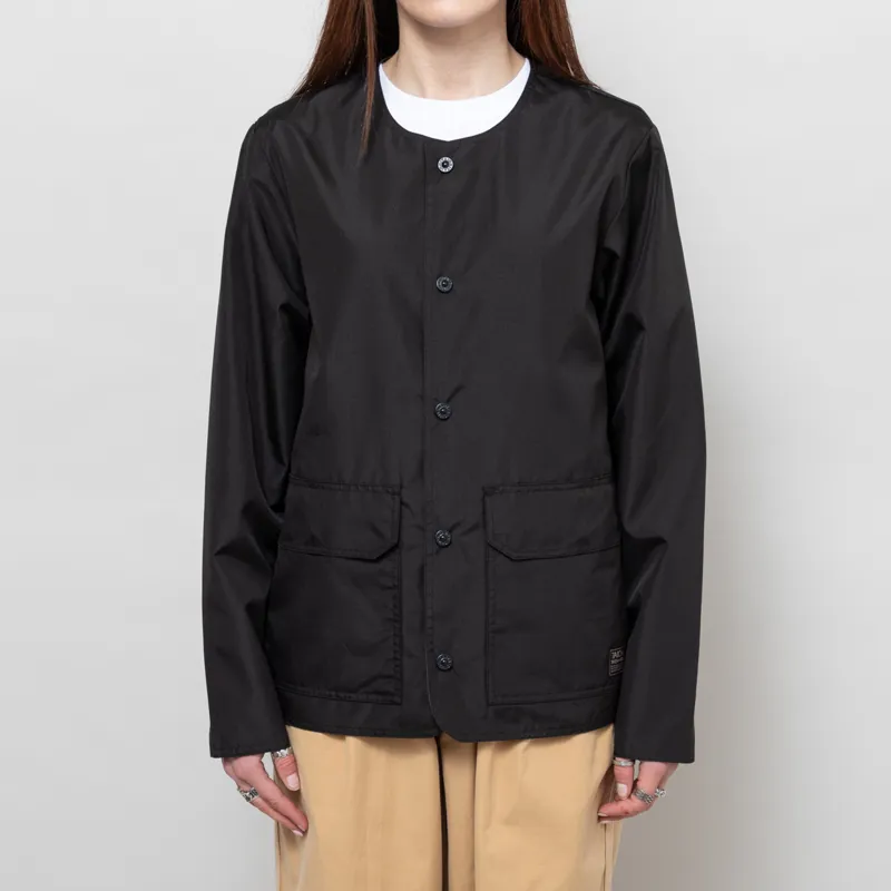 Taion Womens Reversible Military Cardigan Jacket Black