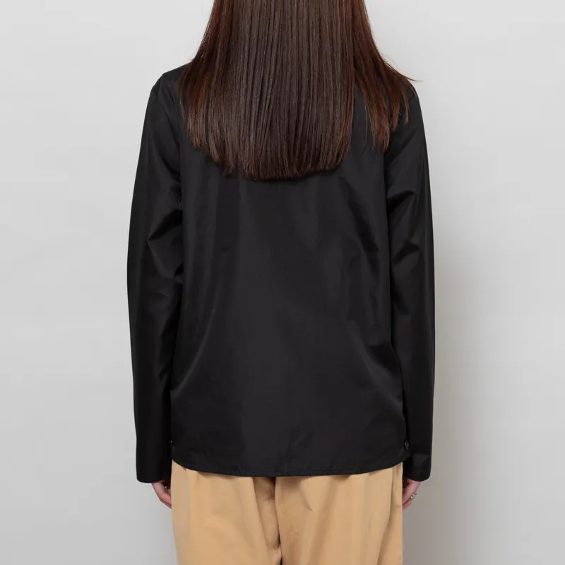 Taion Womens Reversible Military Cardigan Jacket Black-3