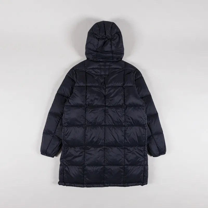 Taion Womens Mountain Packable Volume Hood Down Coat Black-2