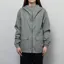Taion Womens Non Down Military Zip Reversible Parka Sage Green
