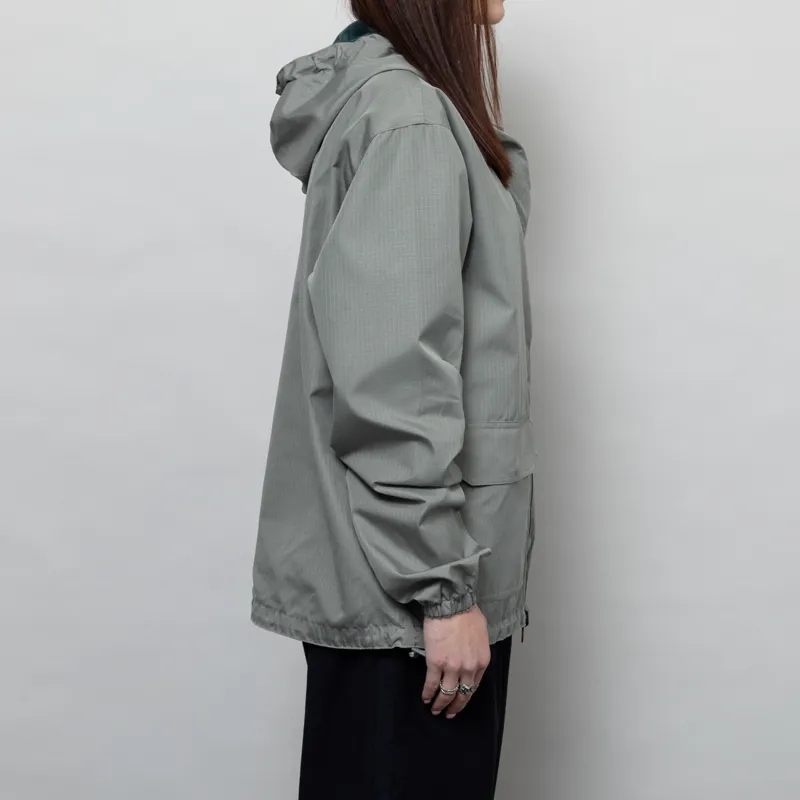 Taion Womens Non Down Military Zip Reversible Parka Sage Green-4