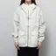 Taion Womens Non Down Military Zip Reversible Parka Off White
