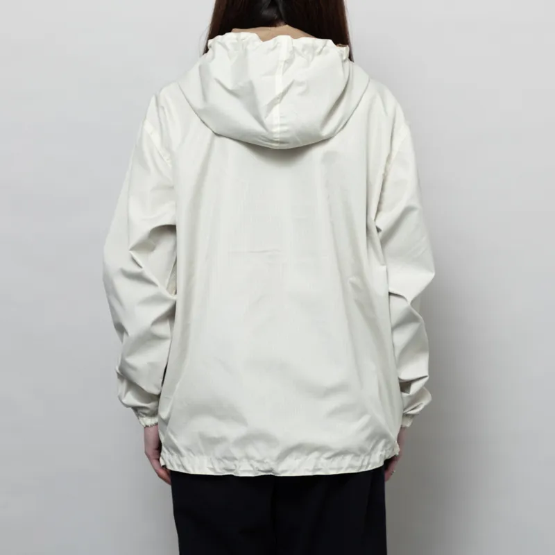 Taion Womens Non Down Military Zip Reversible Parka Off White-3