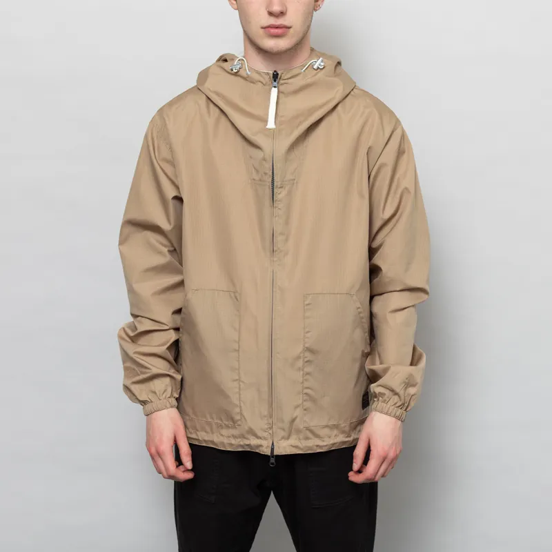 Taion Womens Non Down Military Zip Reversible Parka Off White-9