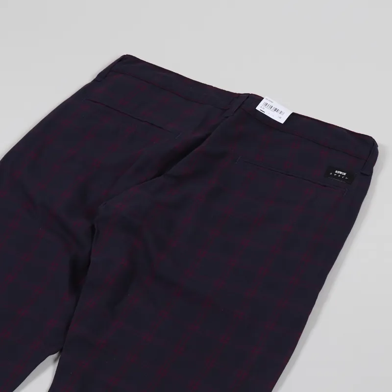 Edwin 45 Chino Navy Purple-6