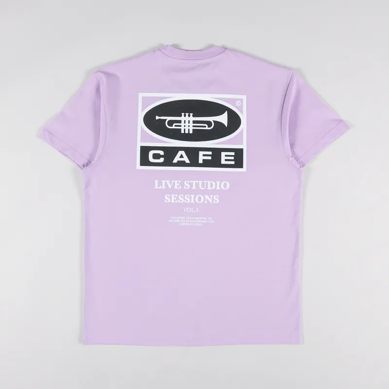 Skateboard Cafe 45 T Shirt Lavender