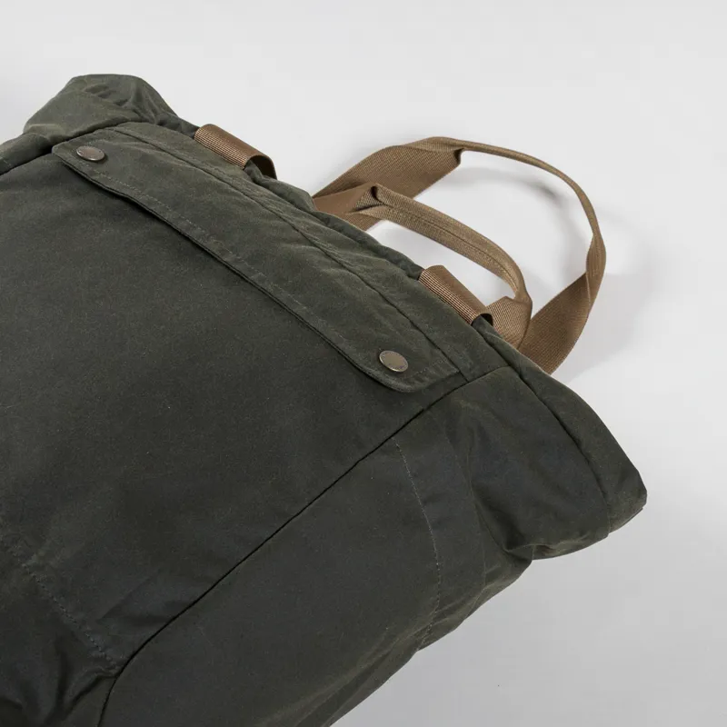 Patagonia Waxed Canvas Tote Pack 27L Basin Green-13