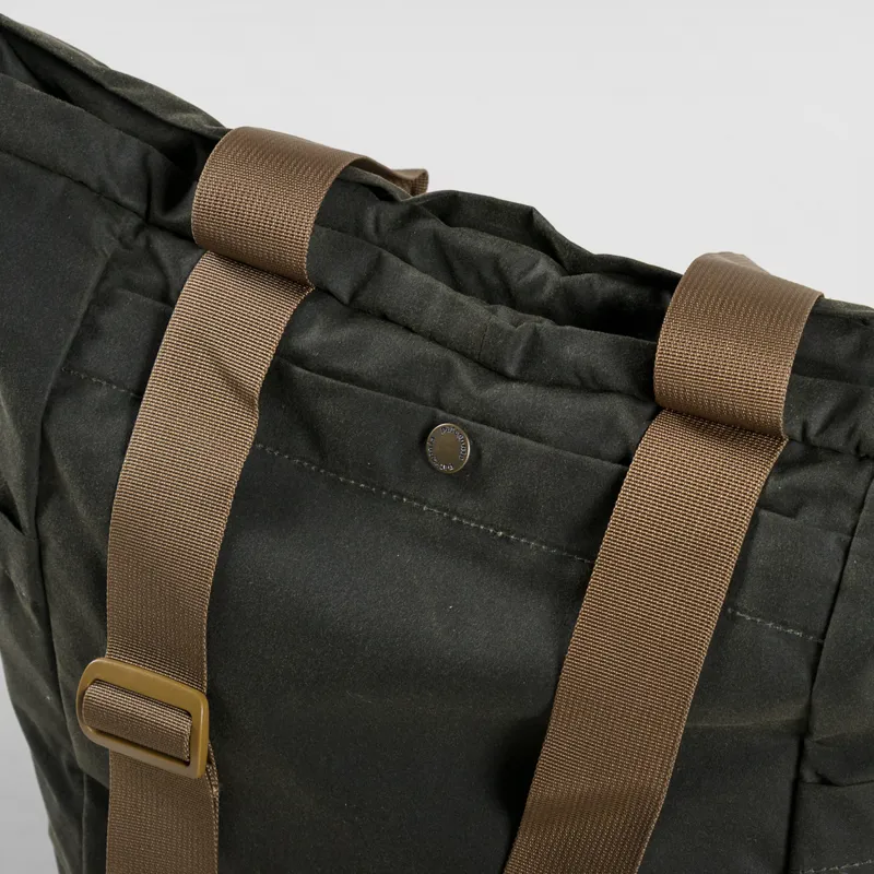 Patagonia Waxed Canvas Tote Pack 27L Basin Green-9