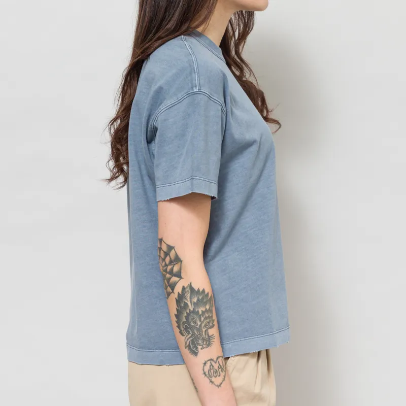 Carhartt WIP Womens Torion T Shirt Office Blue -4