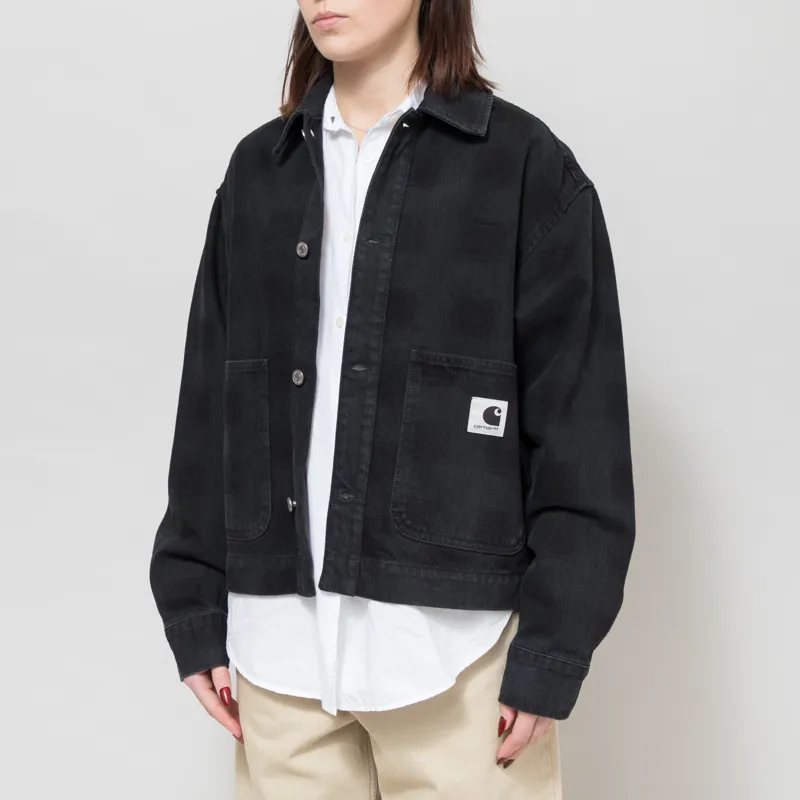 Carhartt WIP Womens Everson Shirt Jac Black 