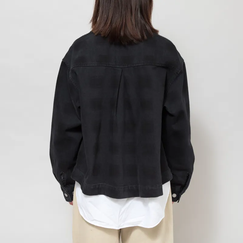 Carhartt WIP Womens Everson Shirt Jac Black -4