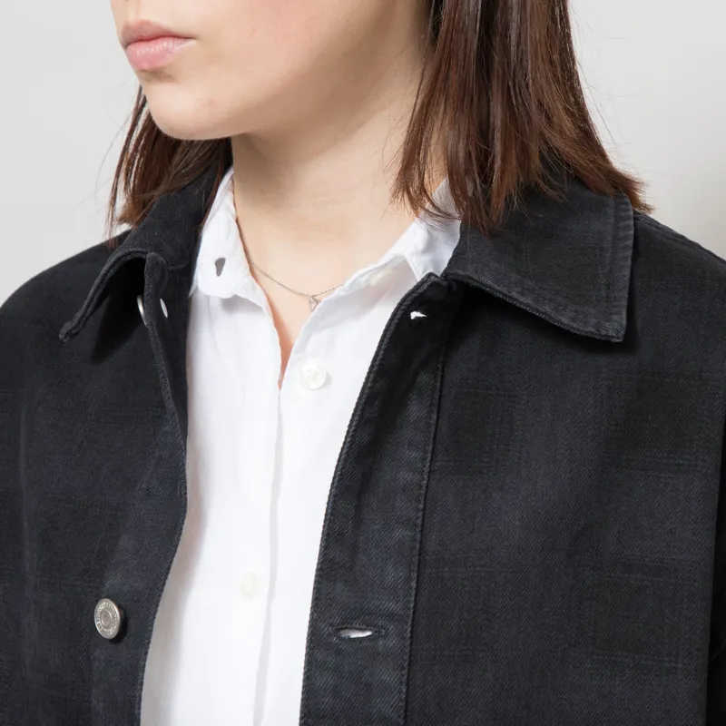 Carhartt WIP Womens Everson Shirt Jac Black -6