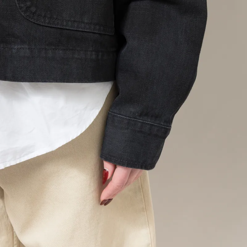 Carhartt WIP Womens Everson Shirt Jac Black -12