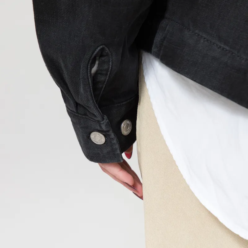 Carhartt WIP Womens Everson Shirt Jac Black -10