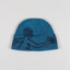 Hiking Patrol Exploration Mohair Mixed Beanie Blue