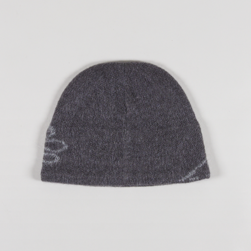 Hiking Patrol Exploration Mohair Mixed Beanie Slate Brown-1