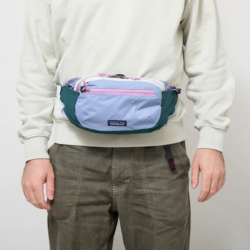 Patagonia Terravia Hip Pack 4L Patchwork Barnacle Blue-3