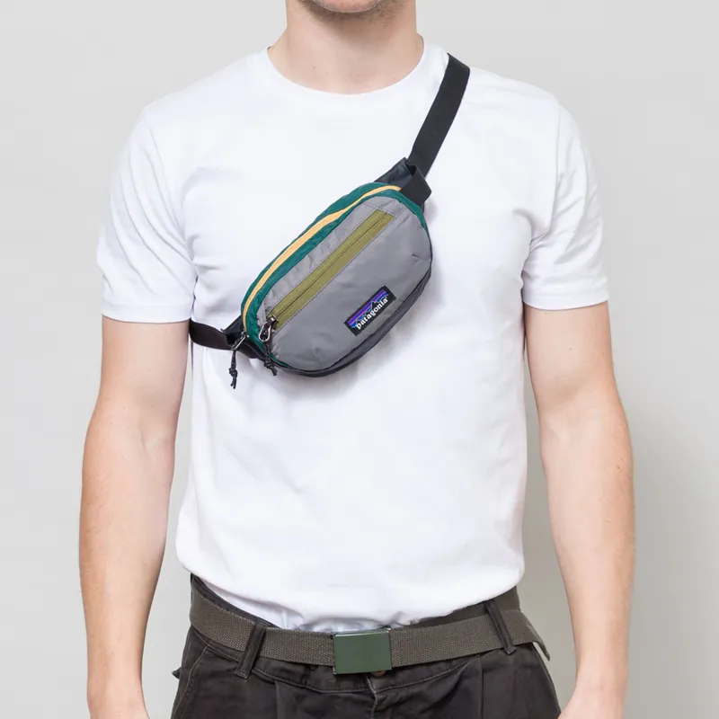 Patagonia Terravia Mini Hip Pack 1L Patchwork Noble Grey