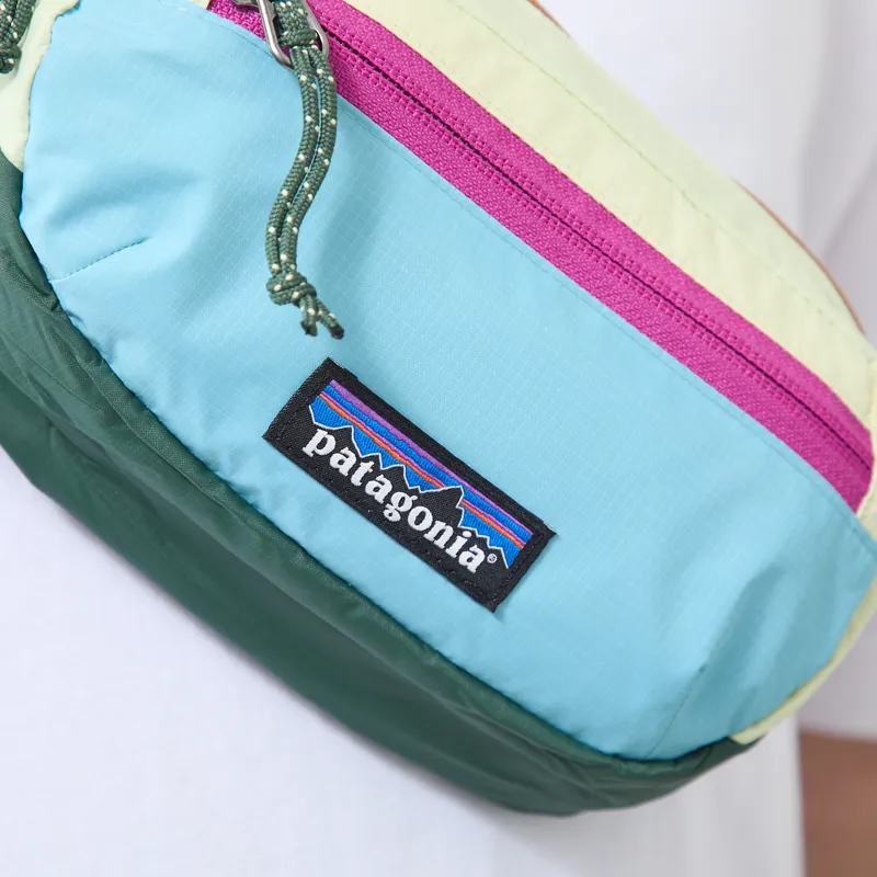 Patagonia Terravia Mini Hip Pack 1L Patchwork Snowmelt Blue-3