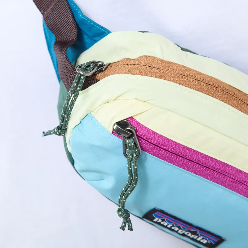Patagonia Terravia Mini Hip Pack 1L Patchwork Snowmelt Blue-4