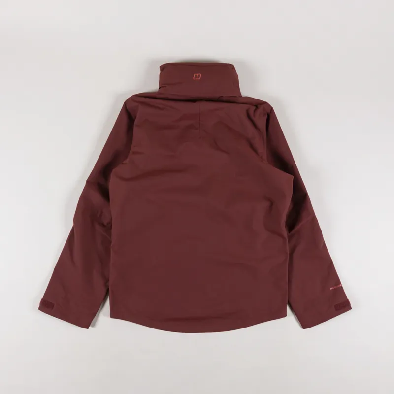Berghaus RG Alpha 2.0 Gemini 3 in 1 Jacket Burgundy Fawn-3