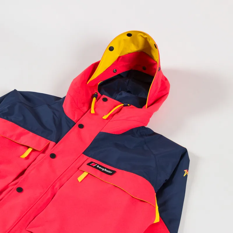 Berghaus Mera Peak 2000 GORE-TEX Jacket Red Dark Blue-5