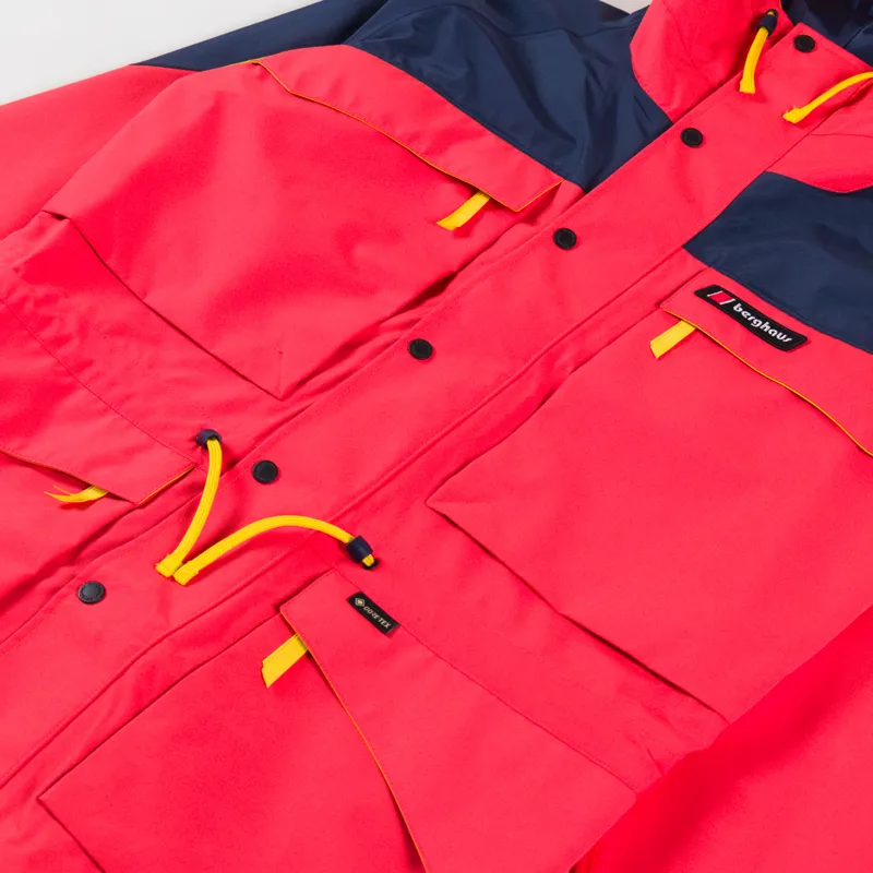 Berghaus Mera Peak 2000 GORE-TEX Jacket Red Dark Blue-11