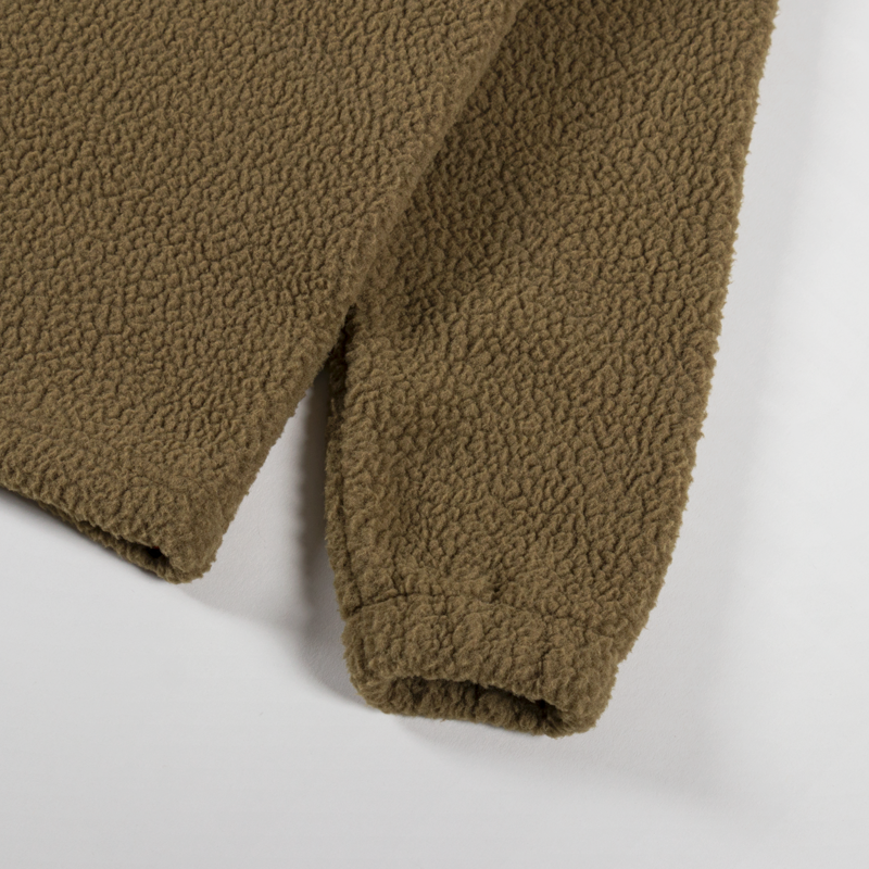 Berghaus Rhynie Aztec Half Zip Fleece Bark Jet Black-6