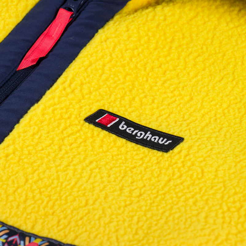 Berghaus Rhynie Aztec Half Zip Fleece Amber Dusk-5