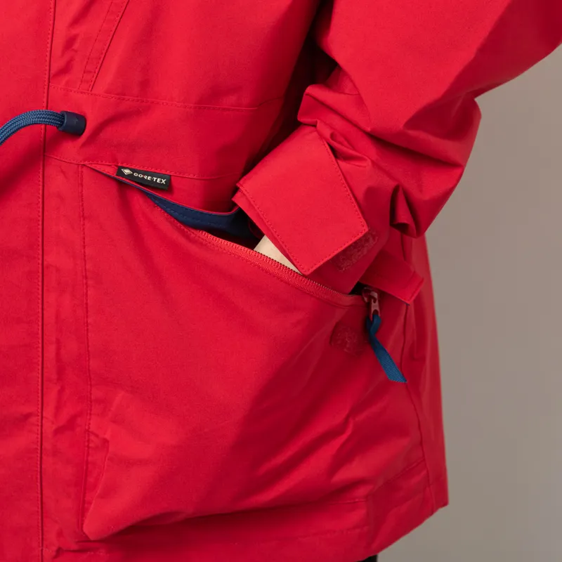 Berghaus Meru Mountain GORE-TEX Jacket Red Dark Blue-10