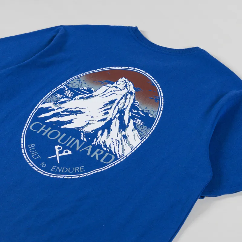 Patagonia Chouinard Crest Pocket Responsibili-Tee Endless Blue-2