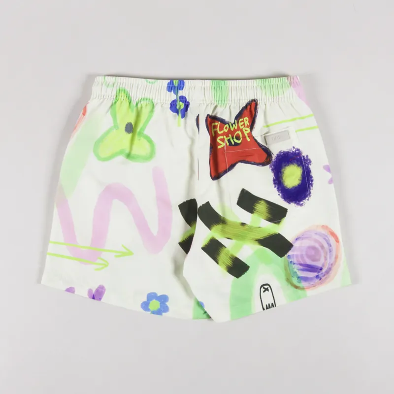 Oas Flower Shop Swim Shorts Multi-1