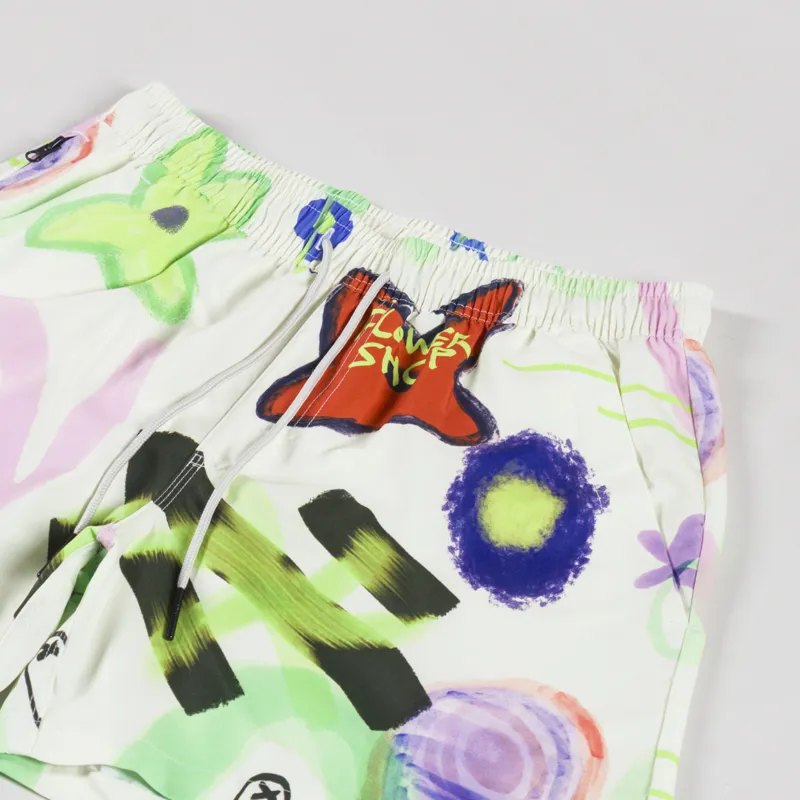 Oas Flower Shop Swim Shorts Multi-2