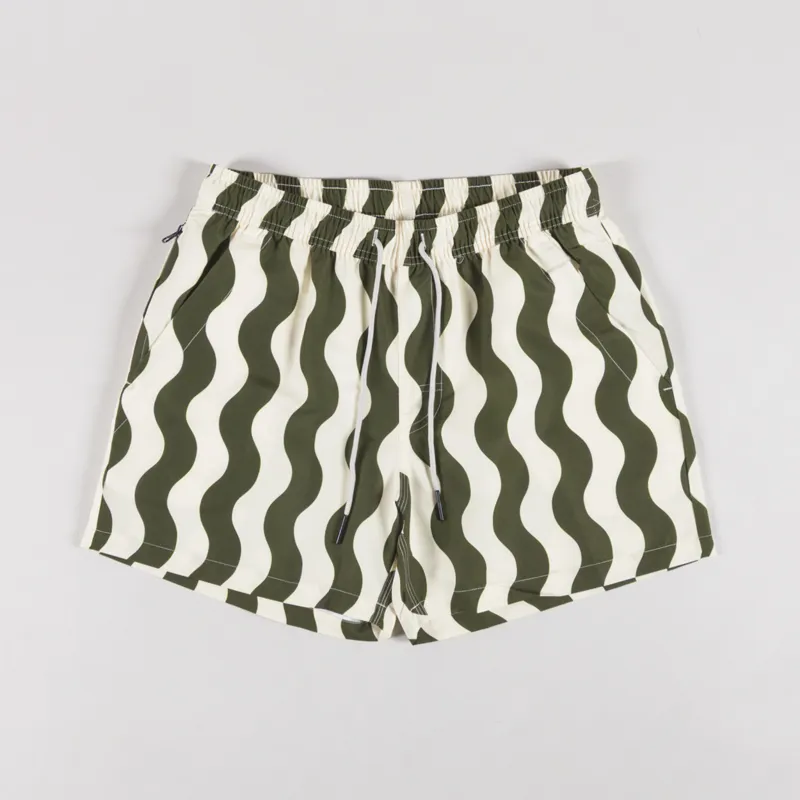 Oas Forest Waver Swim Shorts Green