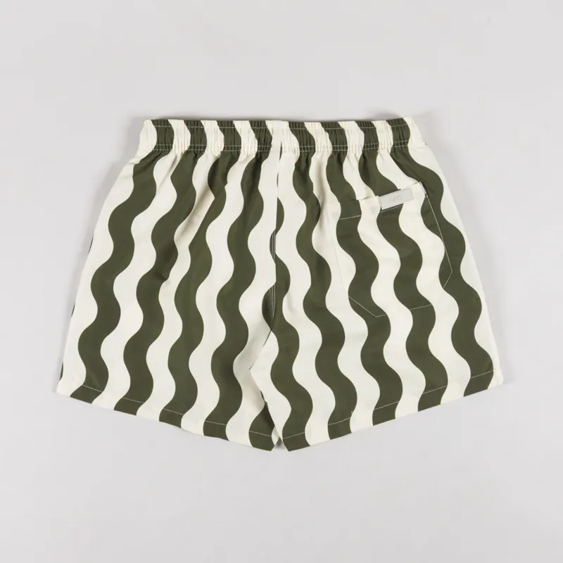 Oas Forest Waver Swim Shorts Green-1
